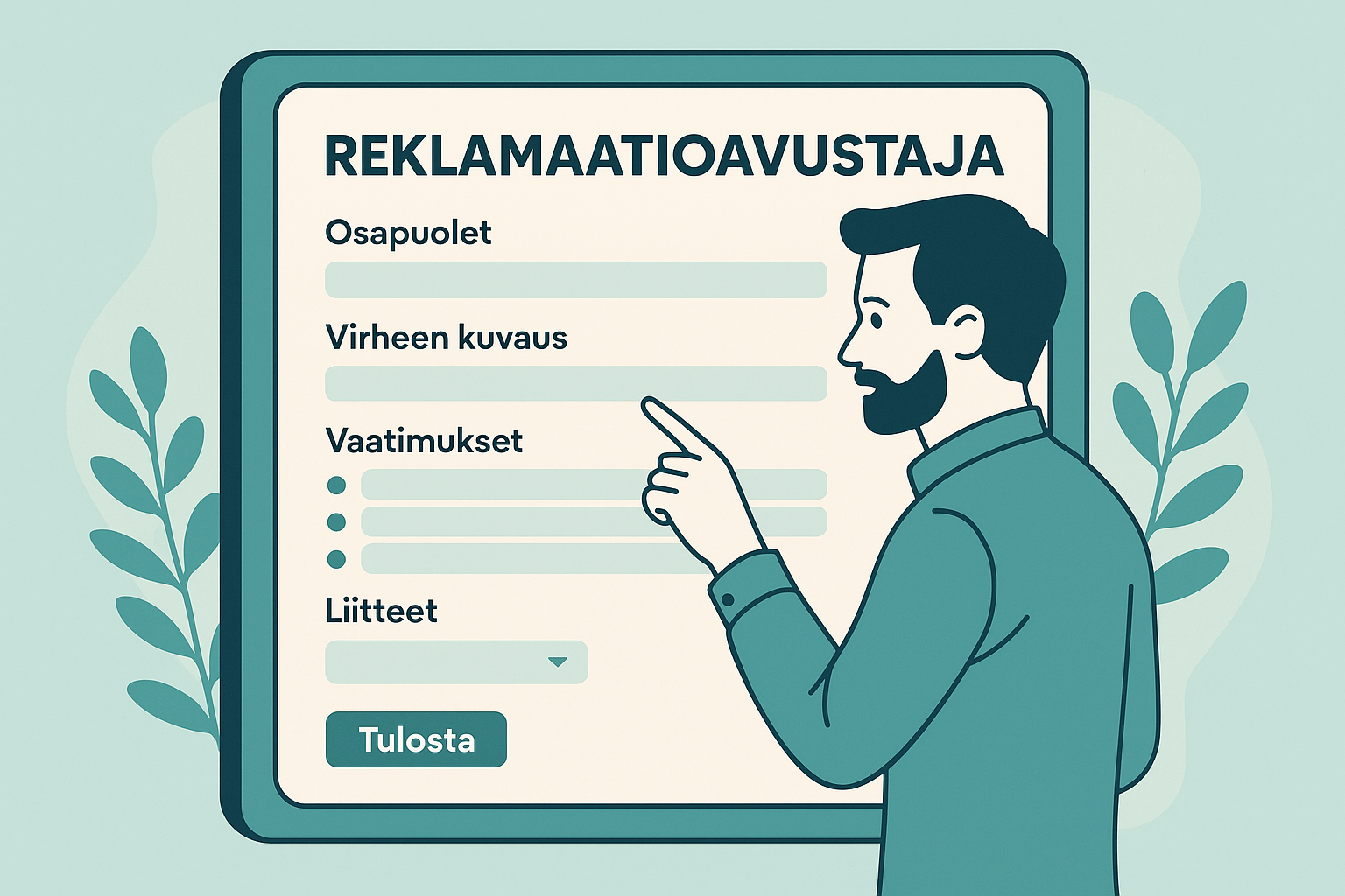 Reklamaatioavustaja - Ilmainen reklamaatiomalli pdf ja word - Hometalo.fi